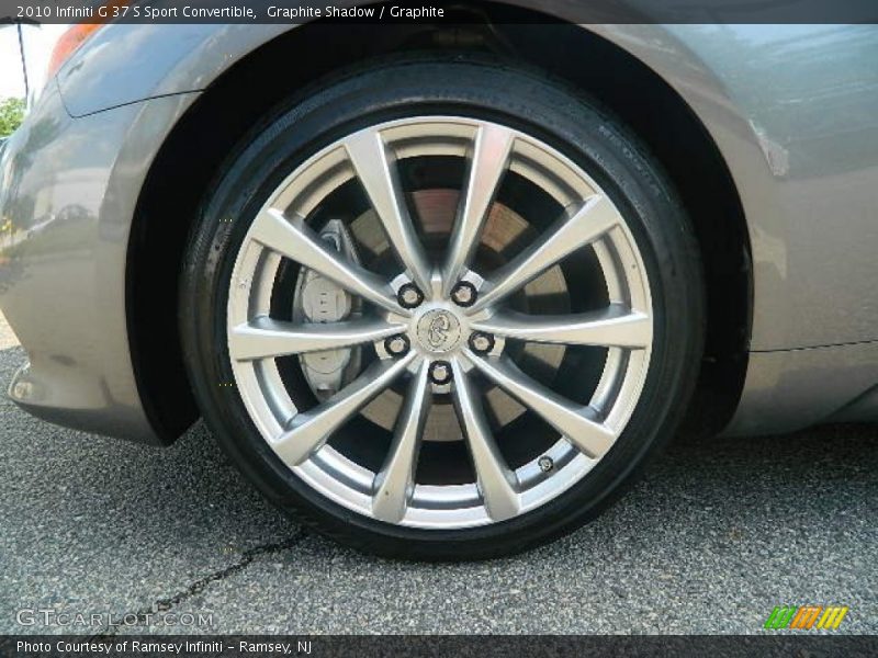 Graphite Shadow / Graphite 2010 Infiniti G 37 S Sport Convertible