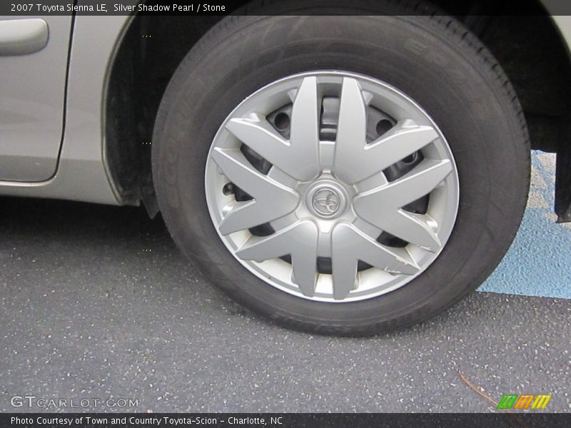 Silver Shadow Pearl / Stone 2007 Toyota Sienna LE