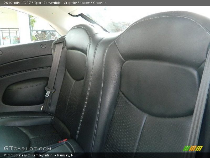 Graphite Shadow / Graphite 2010 Infiniti G 37 S Sport Convertible