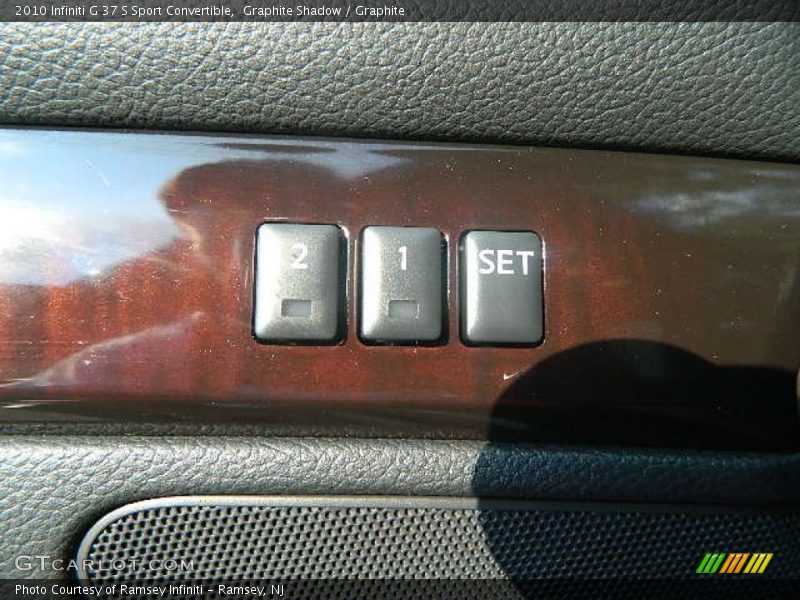 Graphite Shadow / Graphite 2010 Infiniti G 37 S Sport Convertible