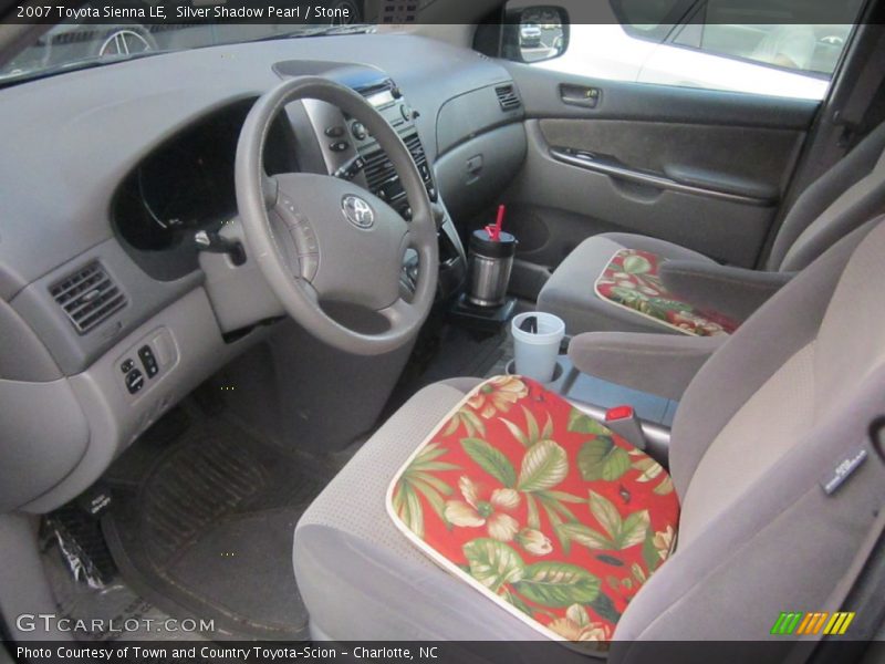 Silver Shadow Pearl / Stone 2007 Toyota Sienna LE