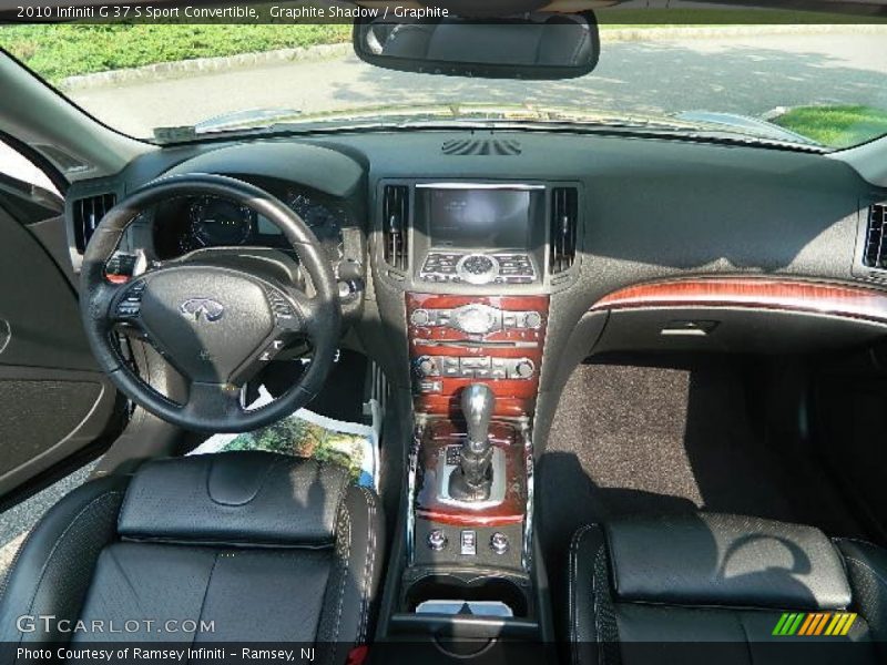 Graphite Shadow / Graphite 2010 Infiniti G 37 S Sport Convertible