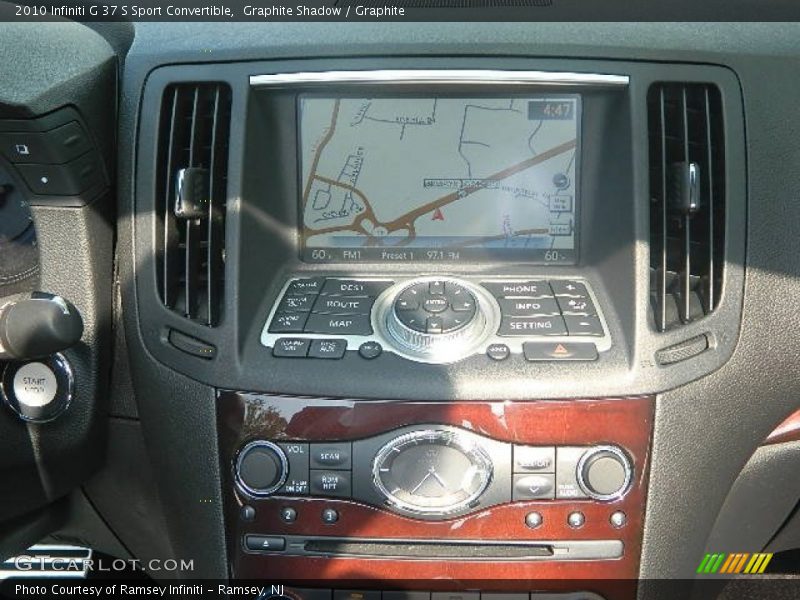 Graphite Shadow / Graphite 2010 Infiniti G 37 S Sport Convertible