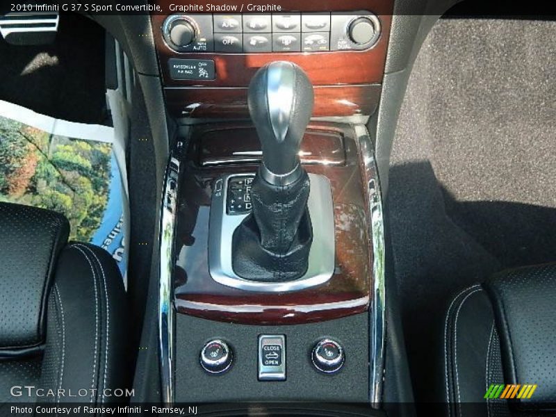 Graphite Shadow / Graphite 2010 Infiniti G 37 S Sport Convertible