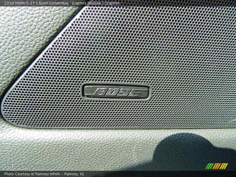 Graphite Shadow / Graphite 2010 Infiniti G 37 S Sport Convertible