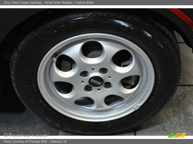 Velvet Silver Metallic / Carbon Black 2012 Mini Cooper Hardtop