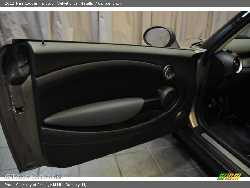 Velvet Silver Metallic / Carbon Black 2012 Mini Cooper Hardtop
