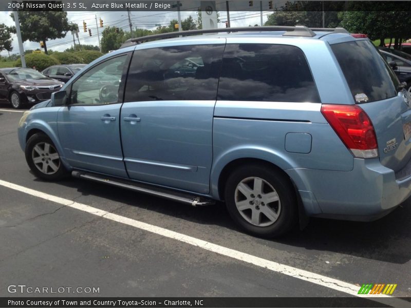 Azure Blue Metallic / Beige 2004 Nissan Quest 3.5 SL