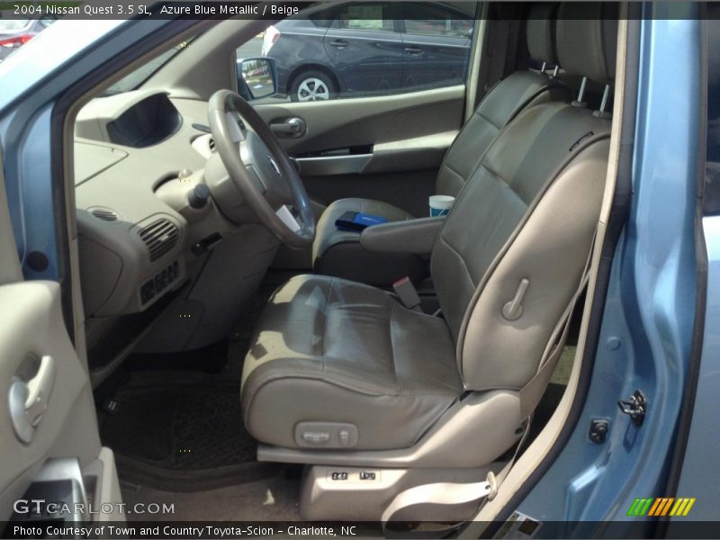 Azure Blue Metallic / Beige 2004 Nissan Quest 3.5 SL