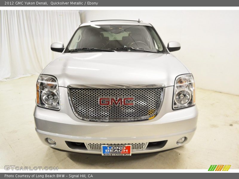 Quicksilver Metallic / Ebony 2012 GMC Yukon Denali