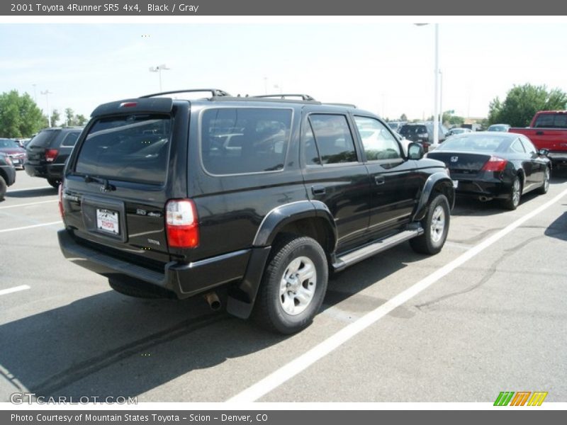 Black / Gray 2001 Toyota 4Runner SR5 4x4