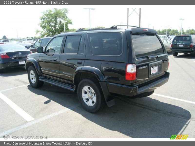 Black / Gray 2001 Toyota 4Runner SR5 4x4
