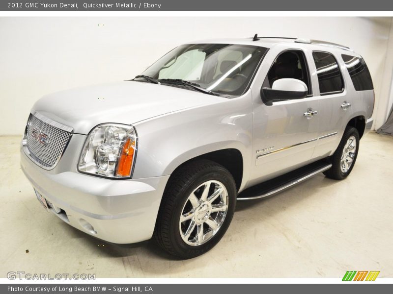 Quicksilver Metallic / Ebony 2012 GMC Yukon Denali