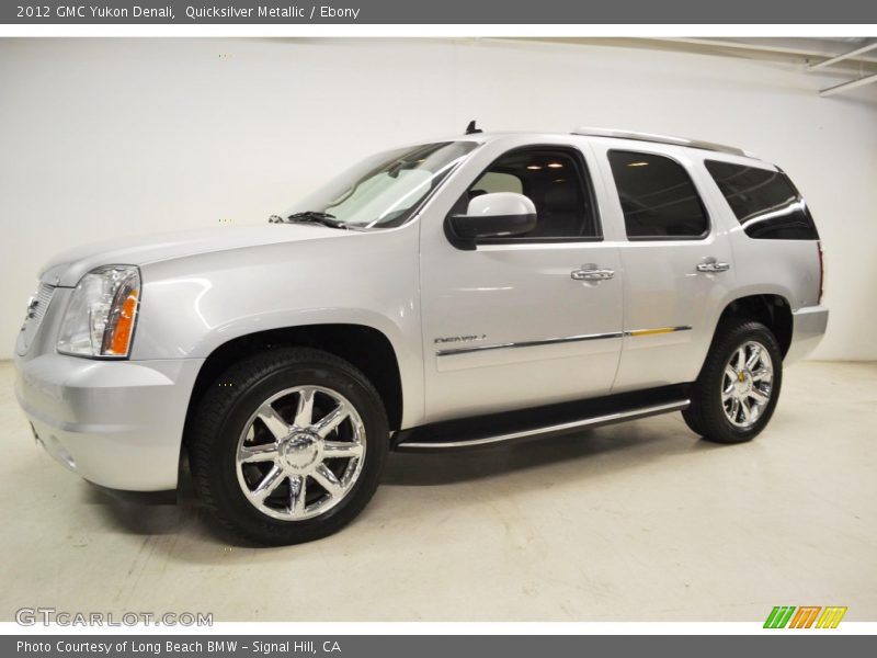 Quicksilver Metallic / Ebony 2012 GMC Yukon Denali