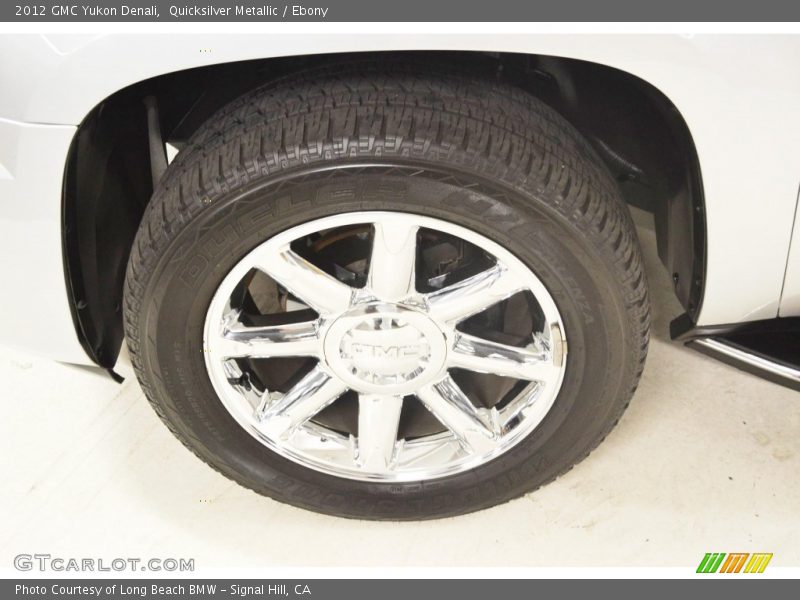 Quicksilver Metallic / Ebony 2012 GMC Yukon Denali