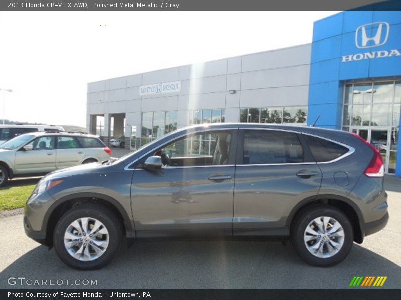 Polished Metal Metallic / Gray 2013 Honda CR-V EX AWD