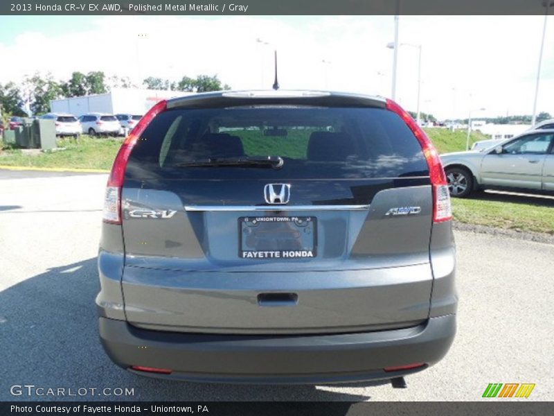 Polished Metal Metallic / Gray 2013 Honda CR-V EX AWD