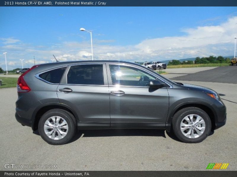 Polished Metal Metallic / Gray 2013 Honda CR-V EX AWD