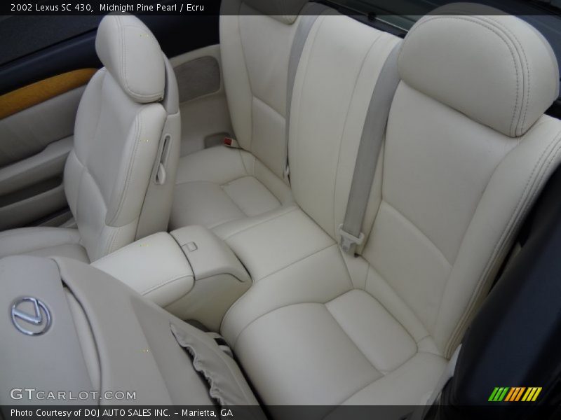 Midnight Pine Pearl / Ecru 2002 Lexus SC 430