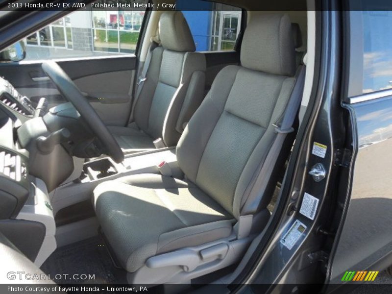 Polished Metal Metallic / Gray 2013 Honda CR-V EX AWD