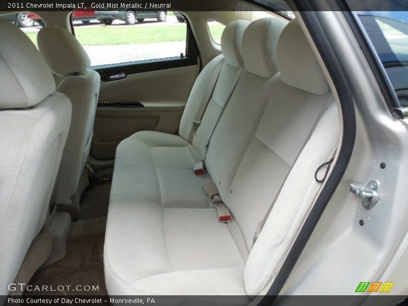 Gold Mist Metallic / Neutral 2011 Chevrolet Impala LT