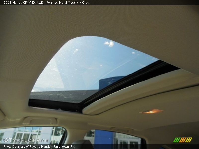 Polished Metal Metallic / Gray 2013 Honda CR-V EX AWD