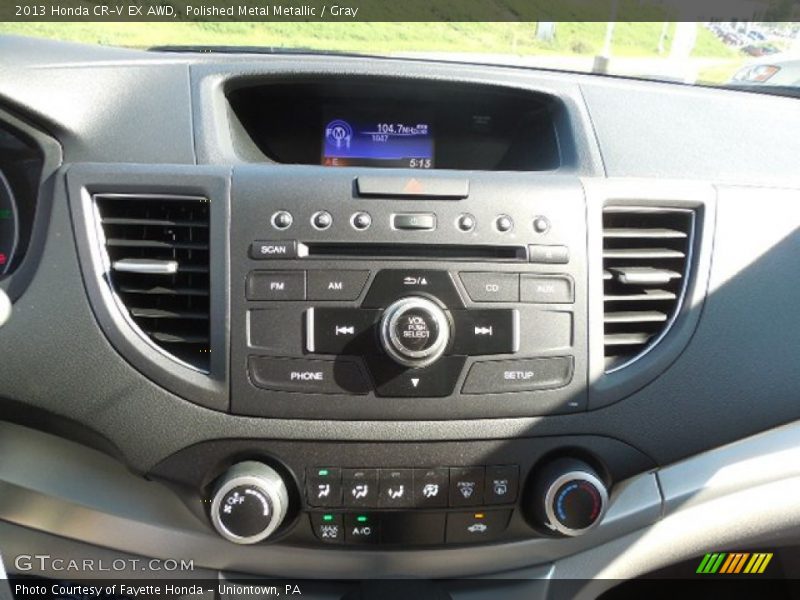 Polished Metal Metallic / Gray 2013 Honda CR-V EX AWD