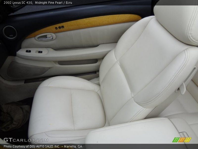 Midnight Pine Pearl / Ecru 2002 Lexus SC 430