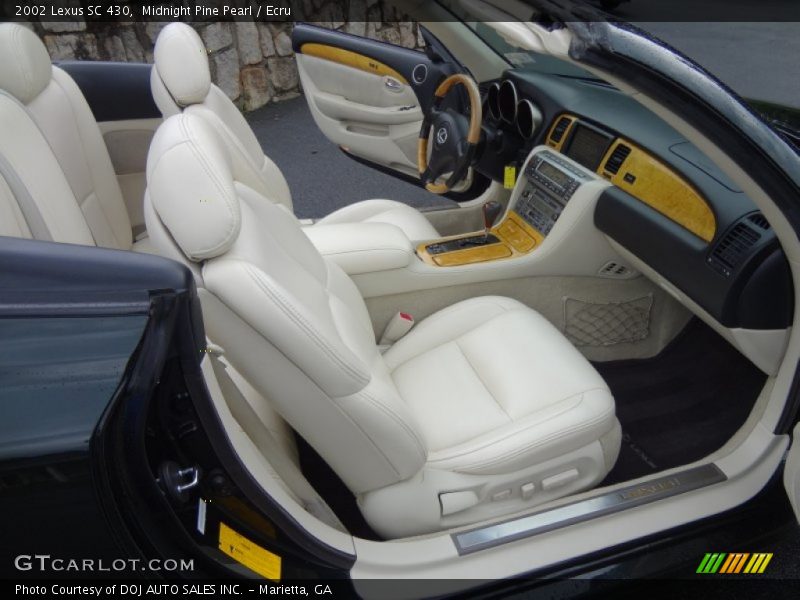 Midnight Pine Pearl / Ecru 2002 Lexus SC 430