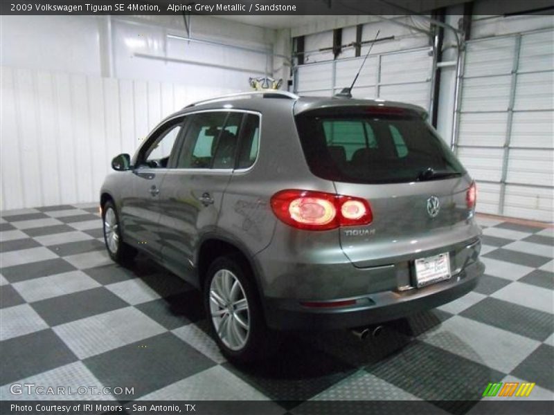 Alpine Grey Metallic / Sandstone 2009 Volkswagen Tiguan SE 4Motion