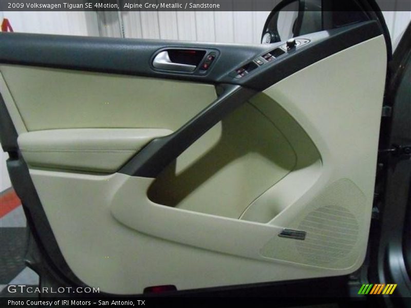 Alpine Grey Metallic / Sandstone 2009 Volkswagen Tiguan SE 4Motion