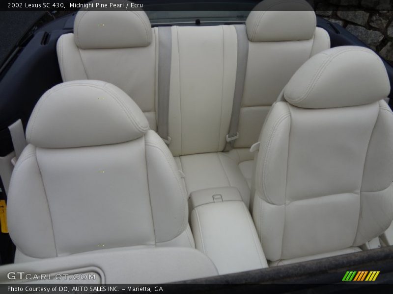 Midnight Pine Pearl / Ecru 2002 Lexus SC 430