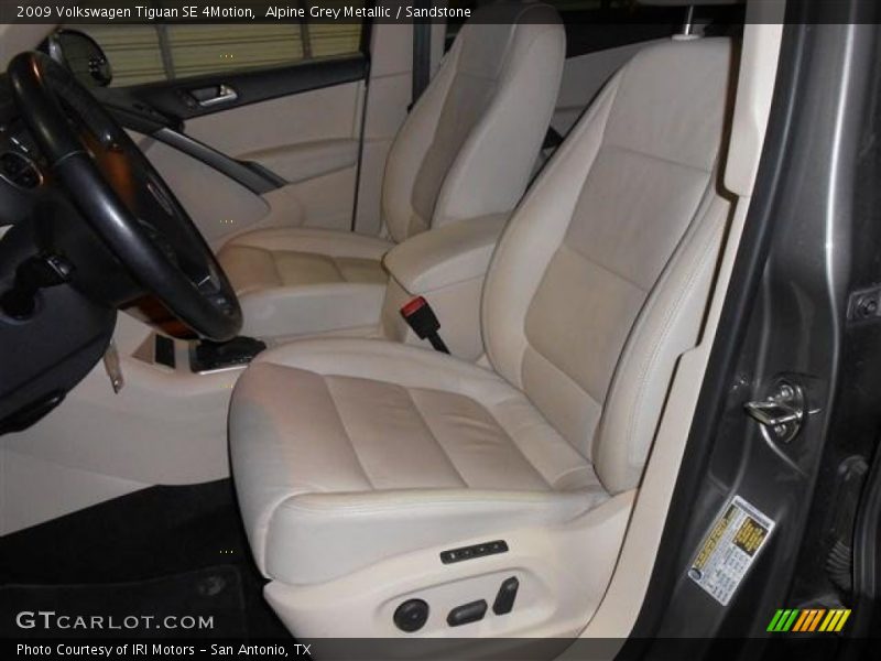Alpine Grey Metallic / Sandstone 2009 Volkswagen Tiguan SE 4Motion