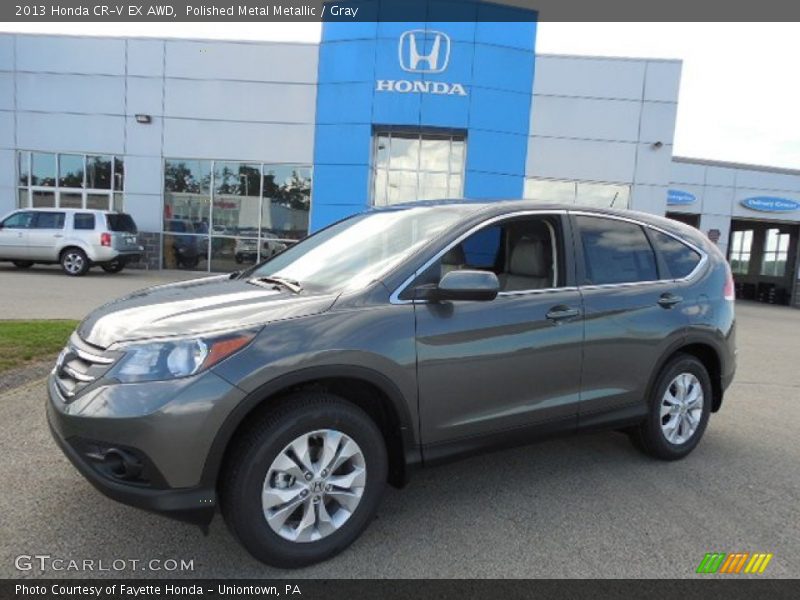 Polished Metal Metallic / Gray 2013 Honda CR-V EX AWD