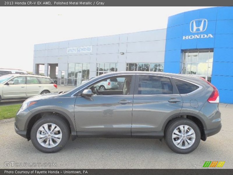 Polished Metal Metallic / Gray 2013 Honda CR-V EX AWD