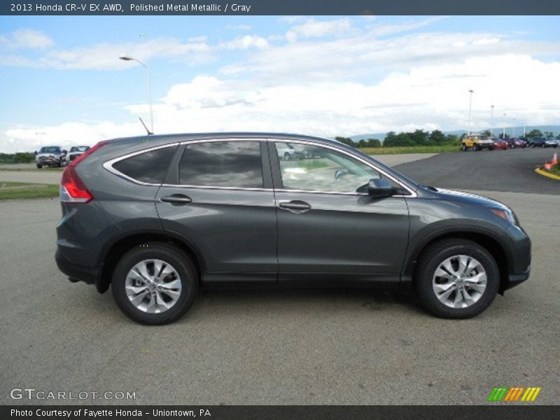 Polished Metal Metallic / Gray 2013 Honda CR-V EX AWD