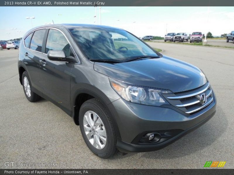Polished Metal Metallic / Gray 2013 Honda CR-V EX AWD