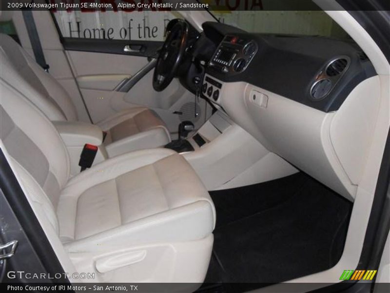 Alpine Grey Metallic / Sandstone 2009 Volkswagen Tiguan SE 4Motion