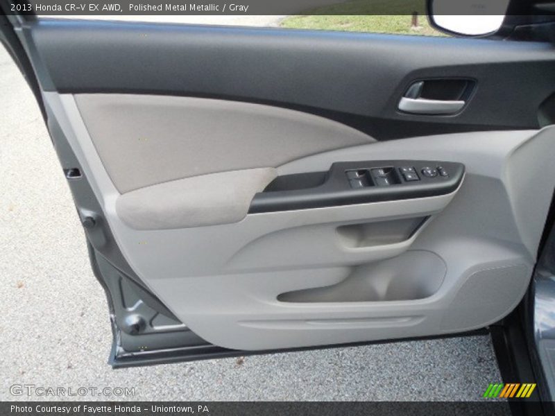 Polished Metal Metallic / Gray 2013 Honda CR-V EX AWD