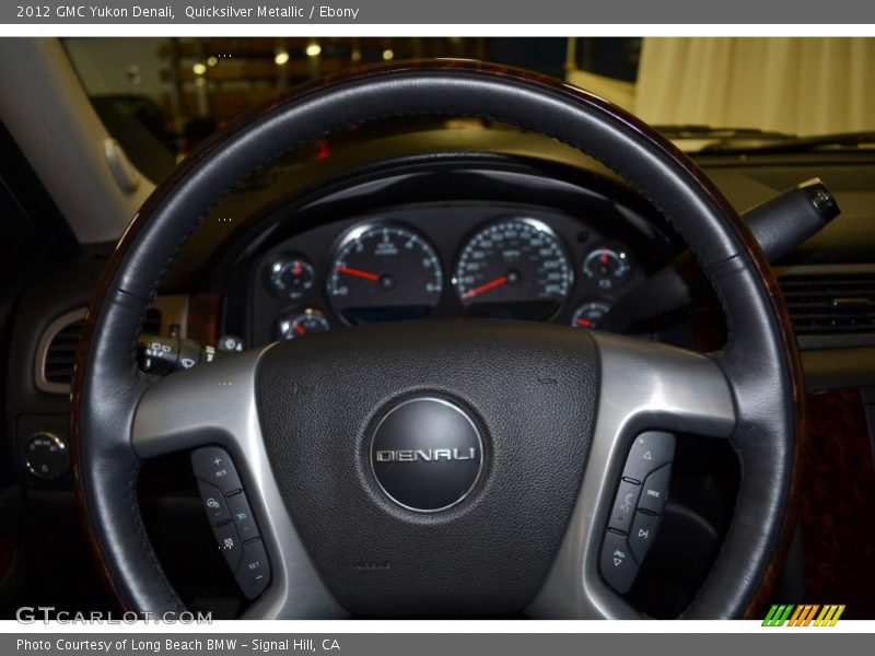 Quicksilver Metallic / Ebony 2012 GMC Yukon Denali