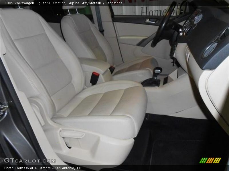 Alpine Grey Metallic / Sandstone 2009 Volkswagen Tiguan SE 4Motion