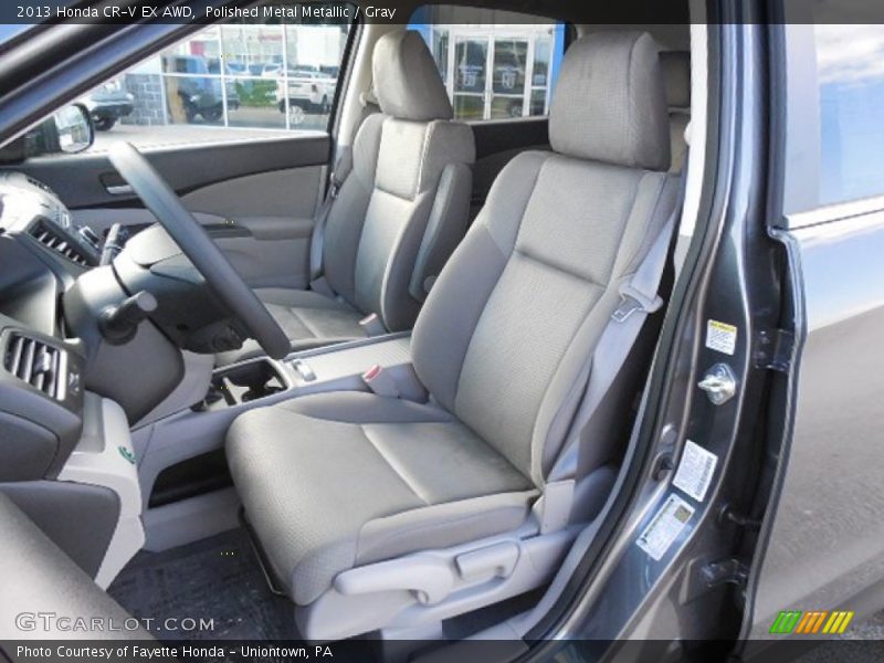Polished Metal Metallic / Gray 2013 Honda CR-V EX AWD