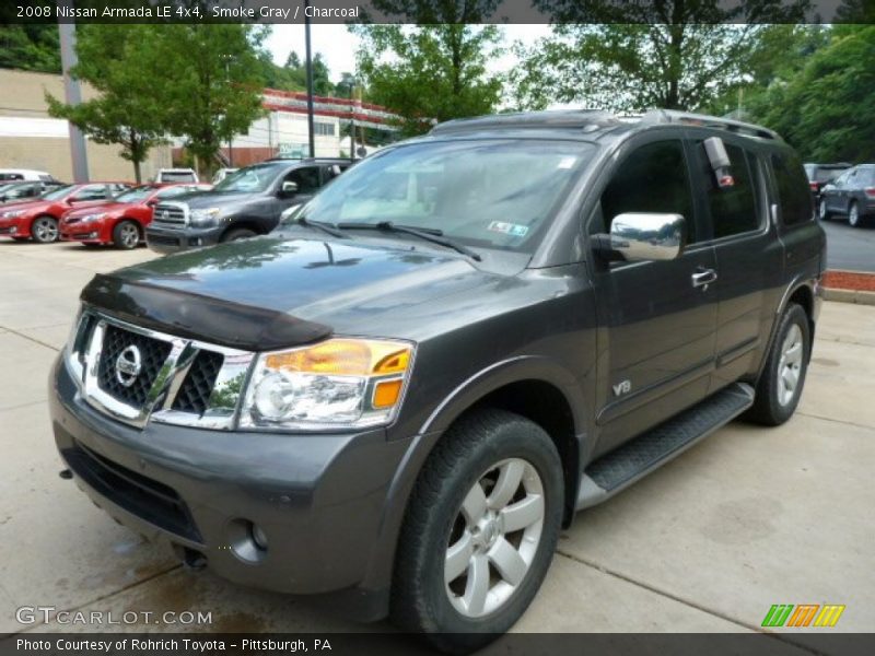 Smoke Gray / Charcoal 2008 Nissan Armada LE 4x4