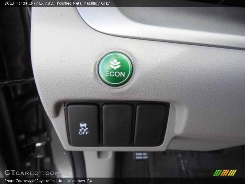 Polished Metal Metallic / Gray 2013 Honda CR-V EX AWD