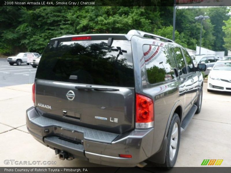 Smoke Gray / Charcoal 2008 Nissan Armada LE 4x4