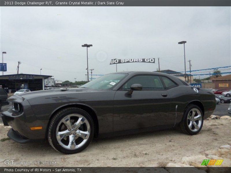 Granite Crystal Metallic / Dark Slate Gray 2013 Dodge Challenger R/T