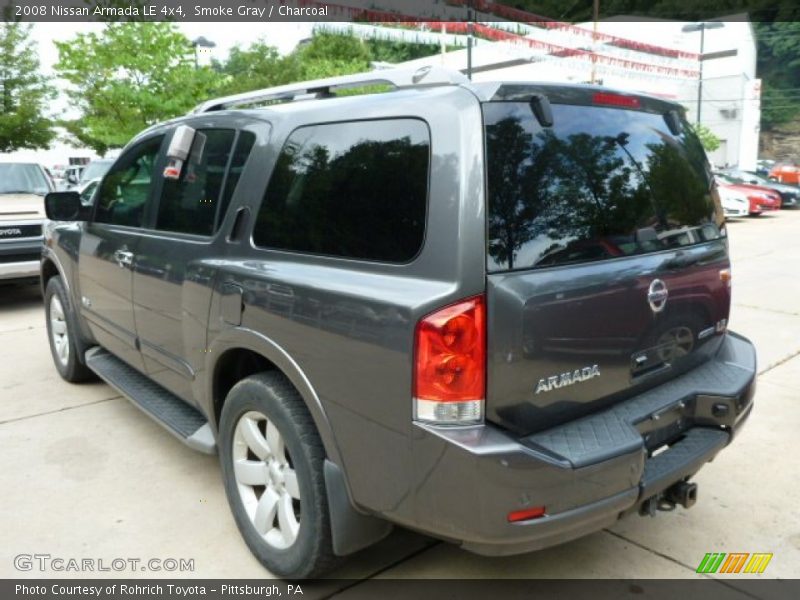 Smoke Gray / Charcoal 2008 Nissan Armada LE 4x4