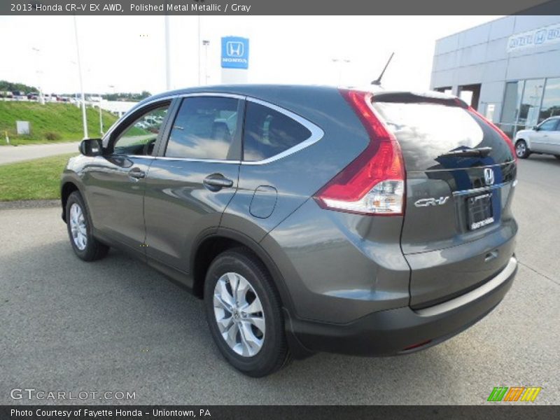Polished Metal Metallic / Gray 2013 Honda CR-V EX AWD