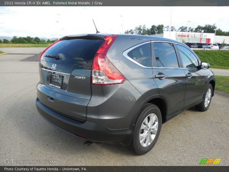 Polished Metal Metallic / Gray 2013 Honda CR-V EX AWD