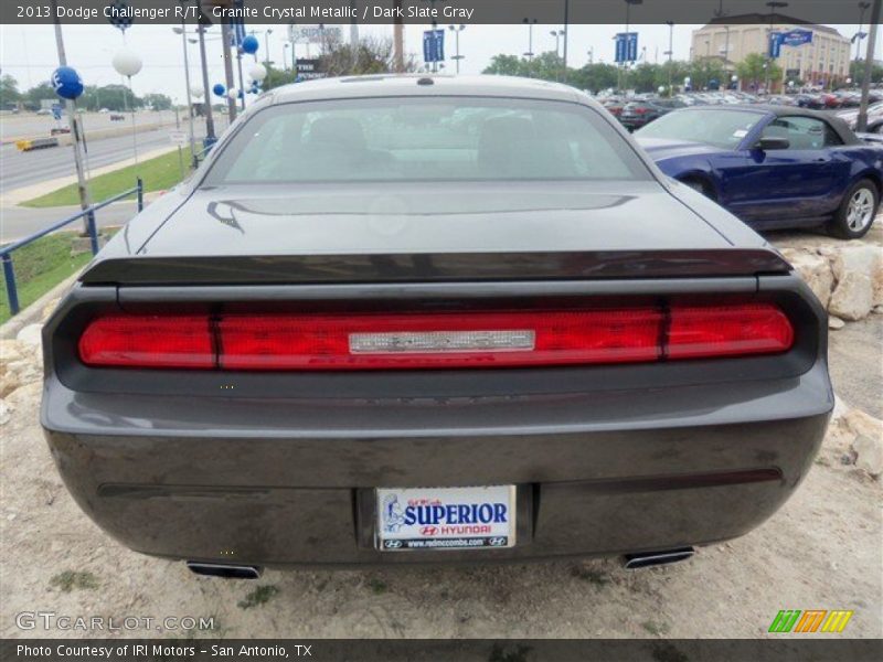 Granite Crystal Metallic / Dark Slate Gray 2013 Dodge Challenger R/T